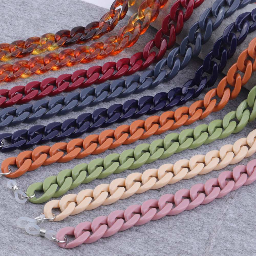 Sunglass Retainer Cord - Neue Mode Acryl Gläser Ketten Halter