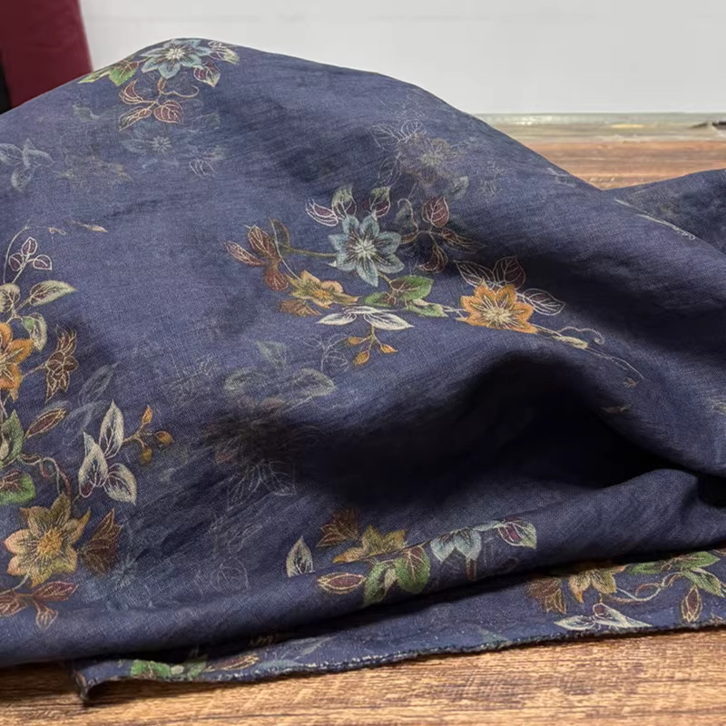 Linen Shirt Breathable - 1 Yard hochwertiger reiner Flachsstoff für