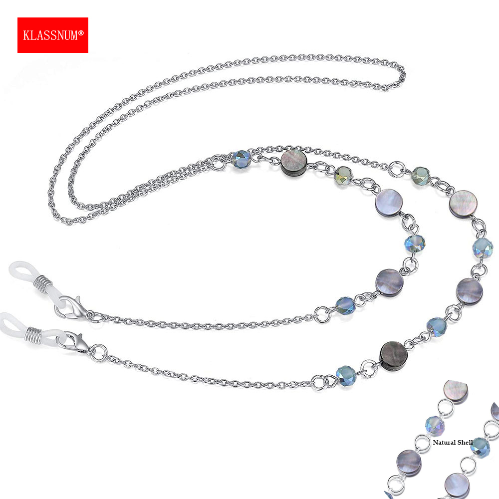 KLASSNUM Brillenkette für Dame – Sunglass Retainer Cord Bewertung und Preis