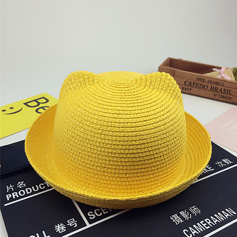 Nette Katze Ohr Atmungsaktive  – Bucket Hat Straw Bewertung und Preis