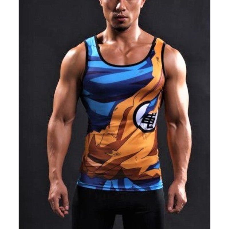 2026 Sommer Anime Goku Cosplay – Tank Top Muscle Bewertung und Preis