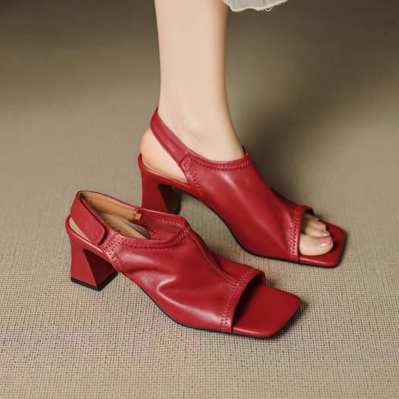 Französischer Stil Ultra-Weich – Casual Sandal Leather Bewertung und Preis